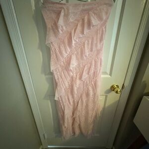 Wild Fable Pink Strapless Dress
